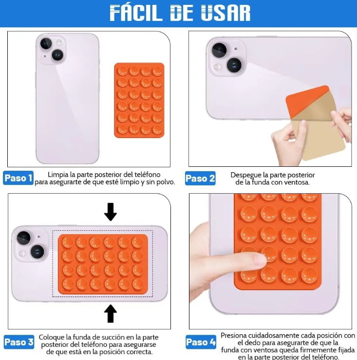 Soporte de Chupones Para Celular Viral