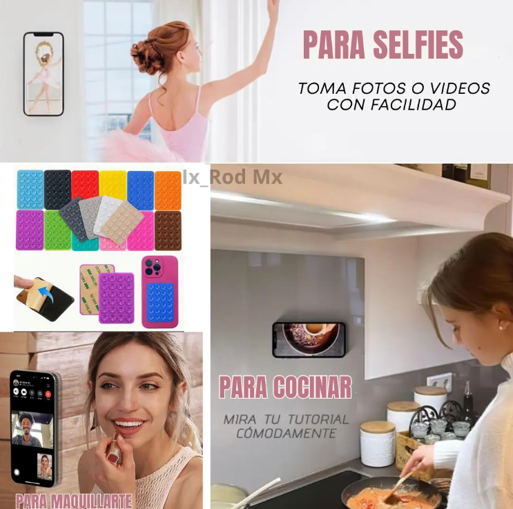 Soporte de Chupones Para Celular Viral