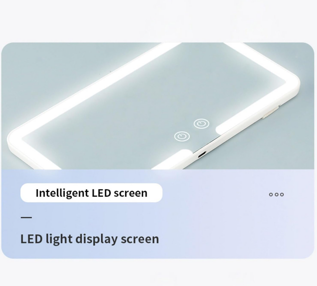 Espejo Maquillaje con Luz Led Para Coche