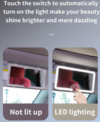 Espejo Maquillaje con Luz Led Para Coche