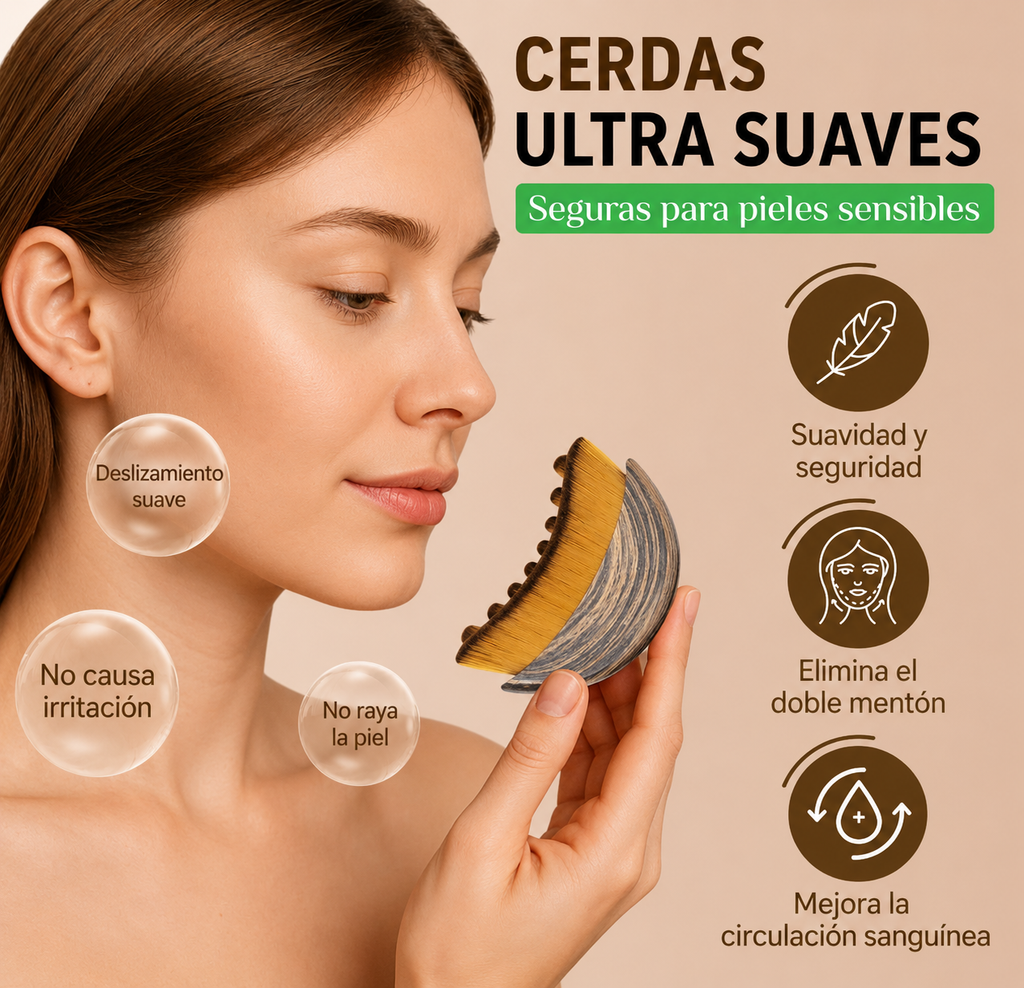 Cepillo Facial Para Contorno Linfatico