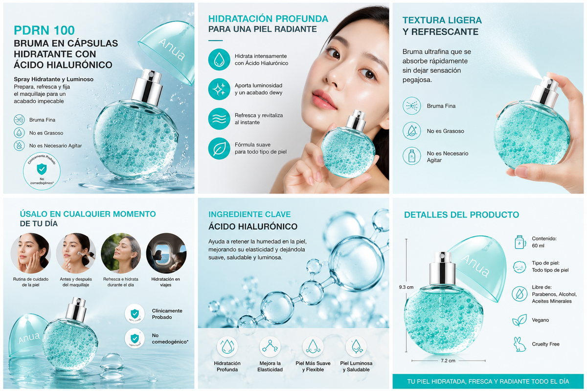 Serum Spray Anua Pdrn Acido Hialuronico