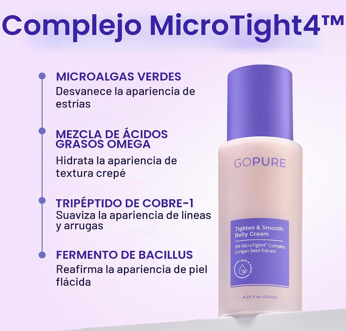Crema Para Firmeza Abdomen Gopure