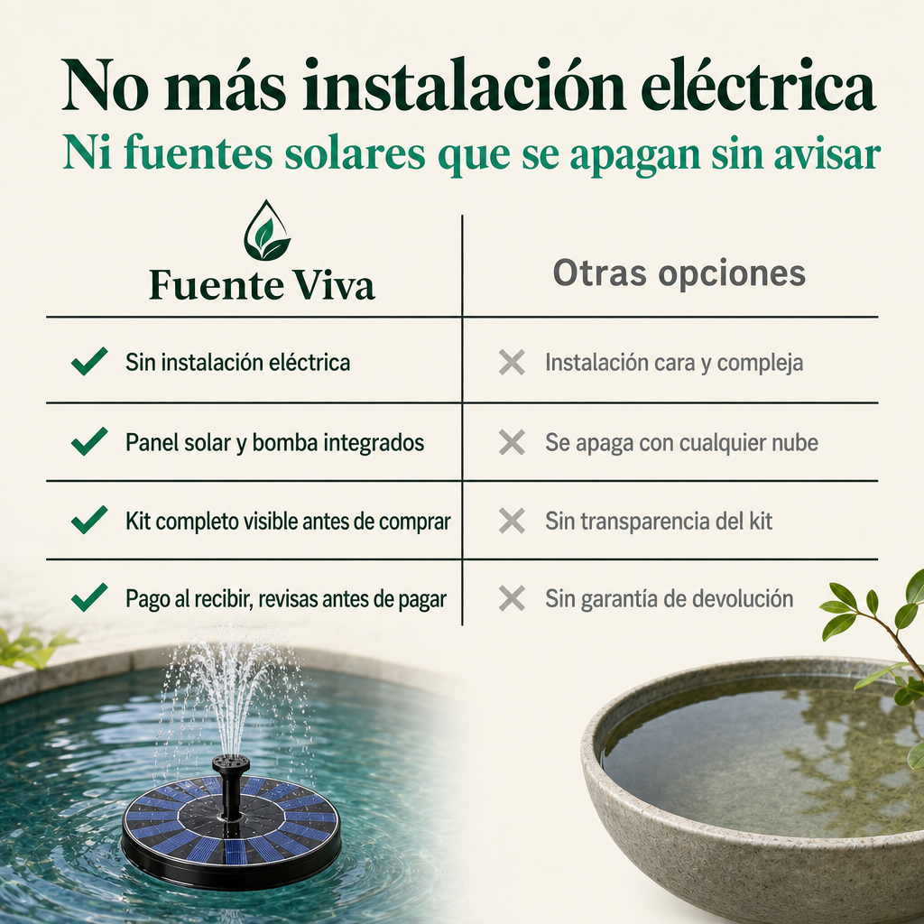 FUENTE DE AGUA ENERGIA SOLAR -id21613 — vista 2