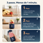 Licuadora Portátil con Vaso Mezclador — vista 4