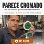 Disco Pulidor® Discos fieltro lana x 10 - 32443 — vista 6
