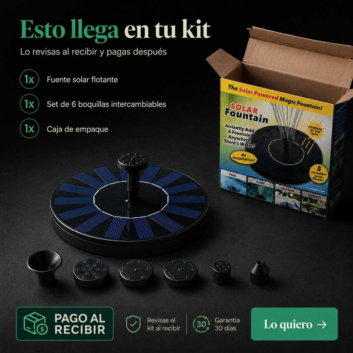 FUENTE DE AGUA ENERGIA SOLAR -id21613 — vista 7
