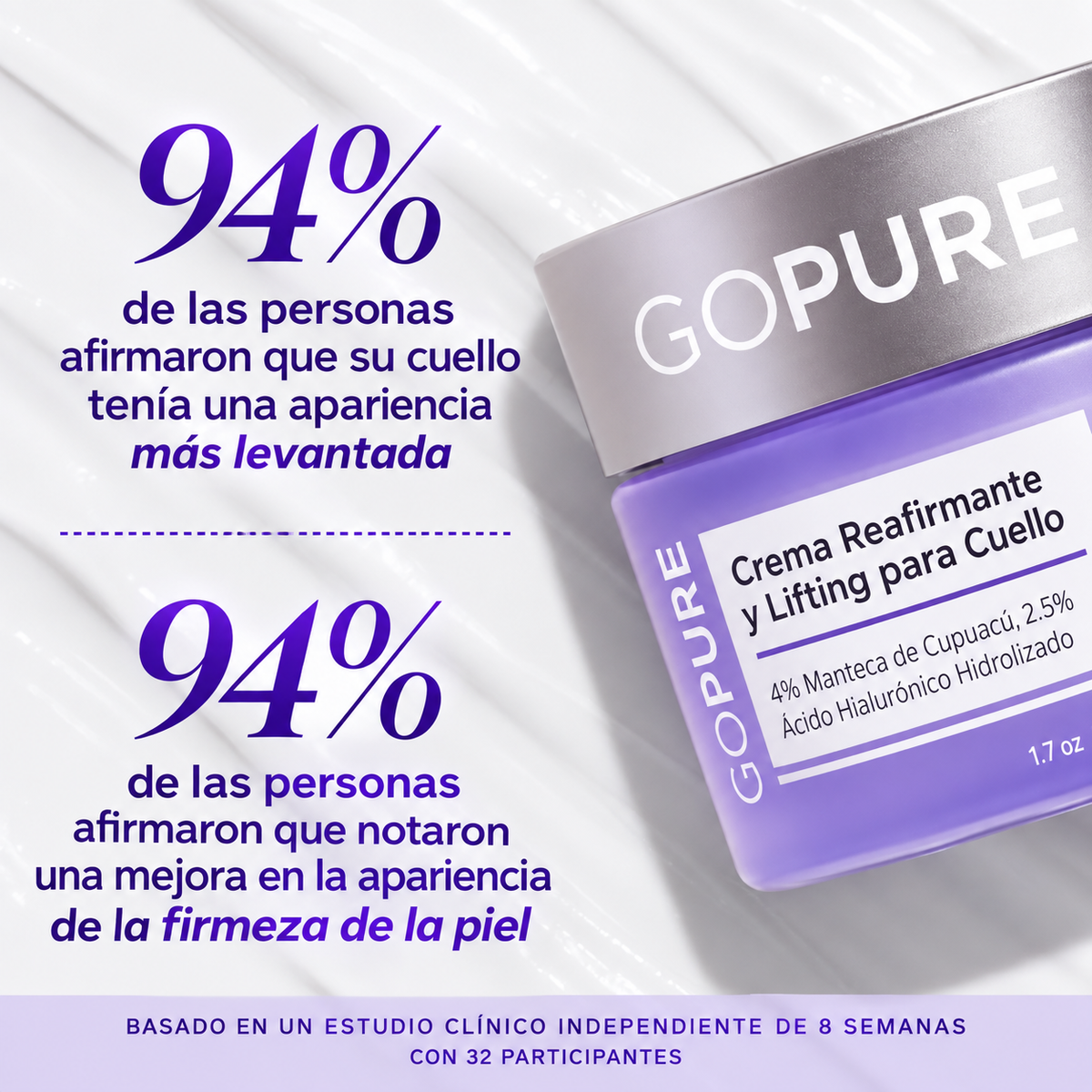 Crema Gopure Para Cuello